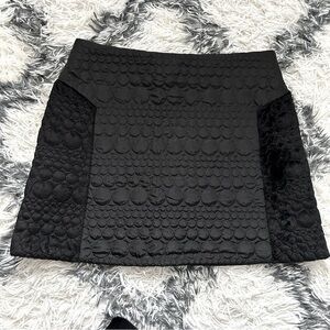 Topshop Quilted Mini Skirt